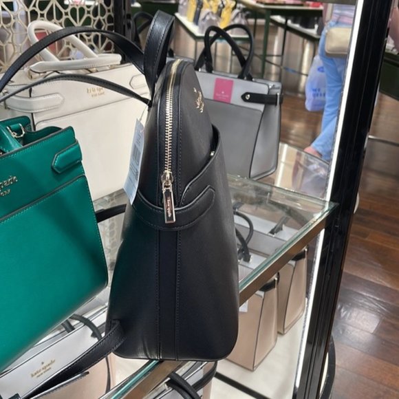 Kate Spade Staci Dome Backpack Black - Picture 3 of 16